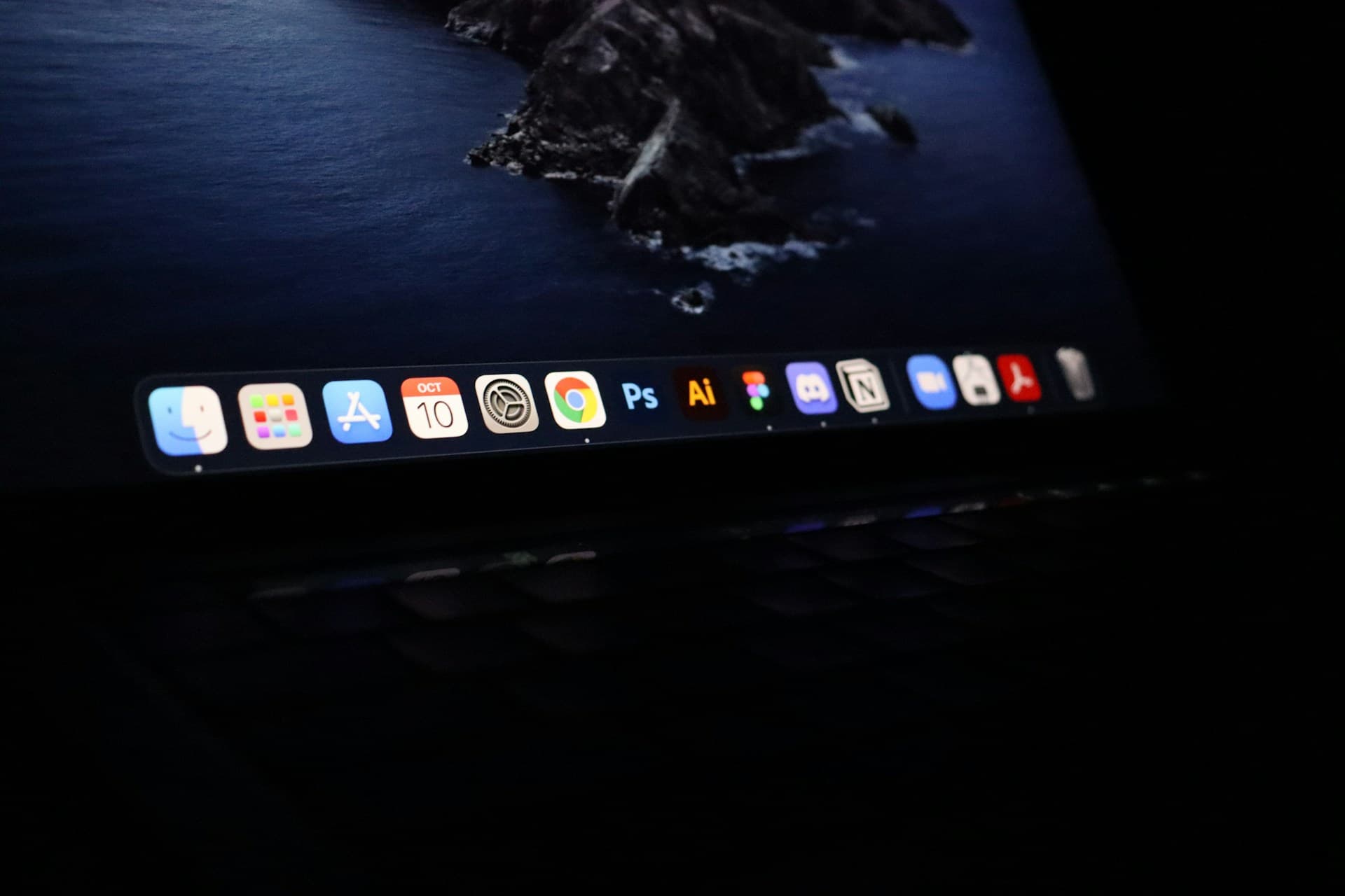 CMD+TAB app switcher on all screens